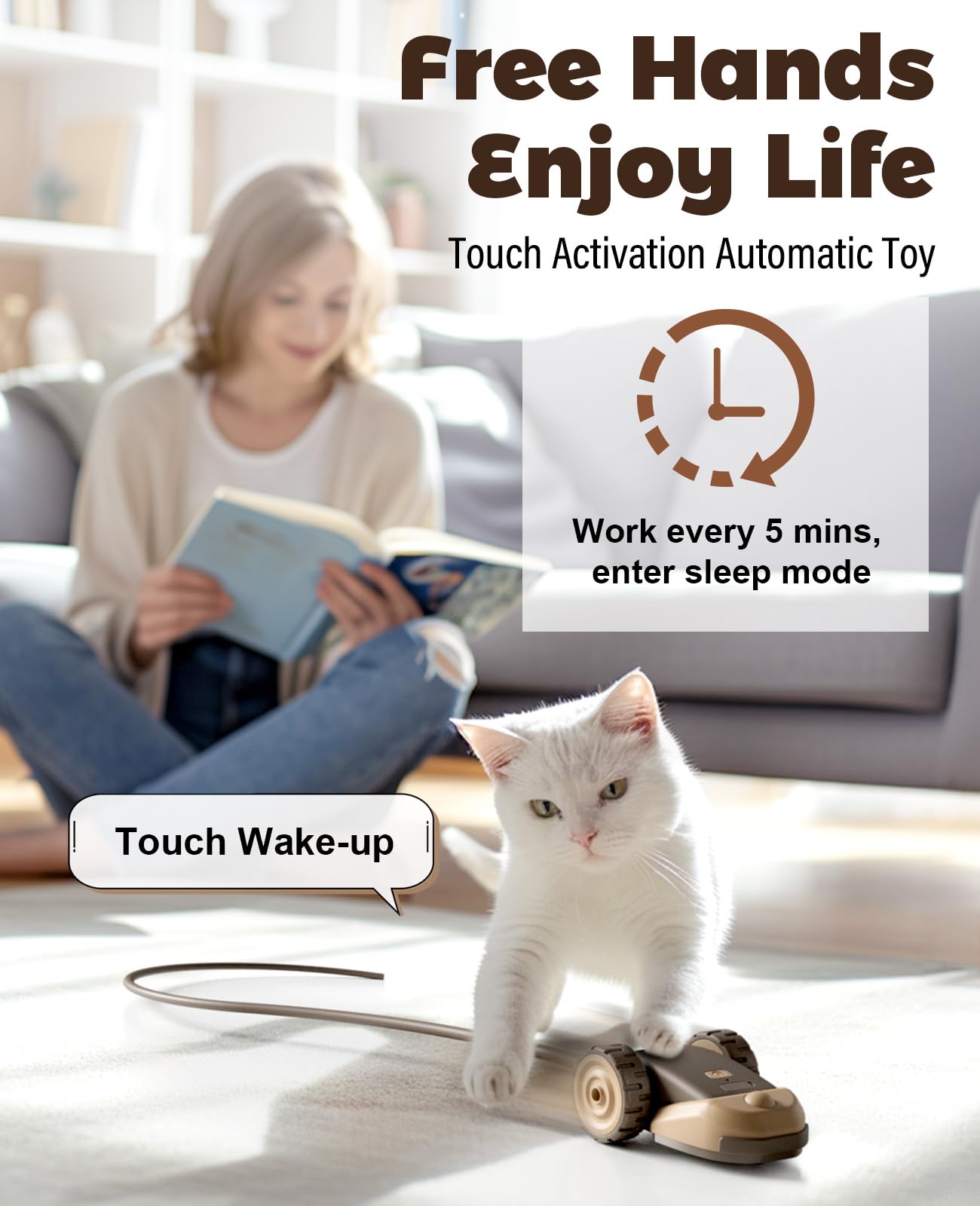 CYROS Type-C USB charging enables battery-free play sessions