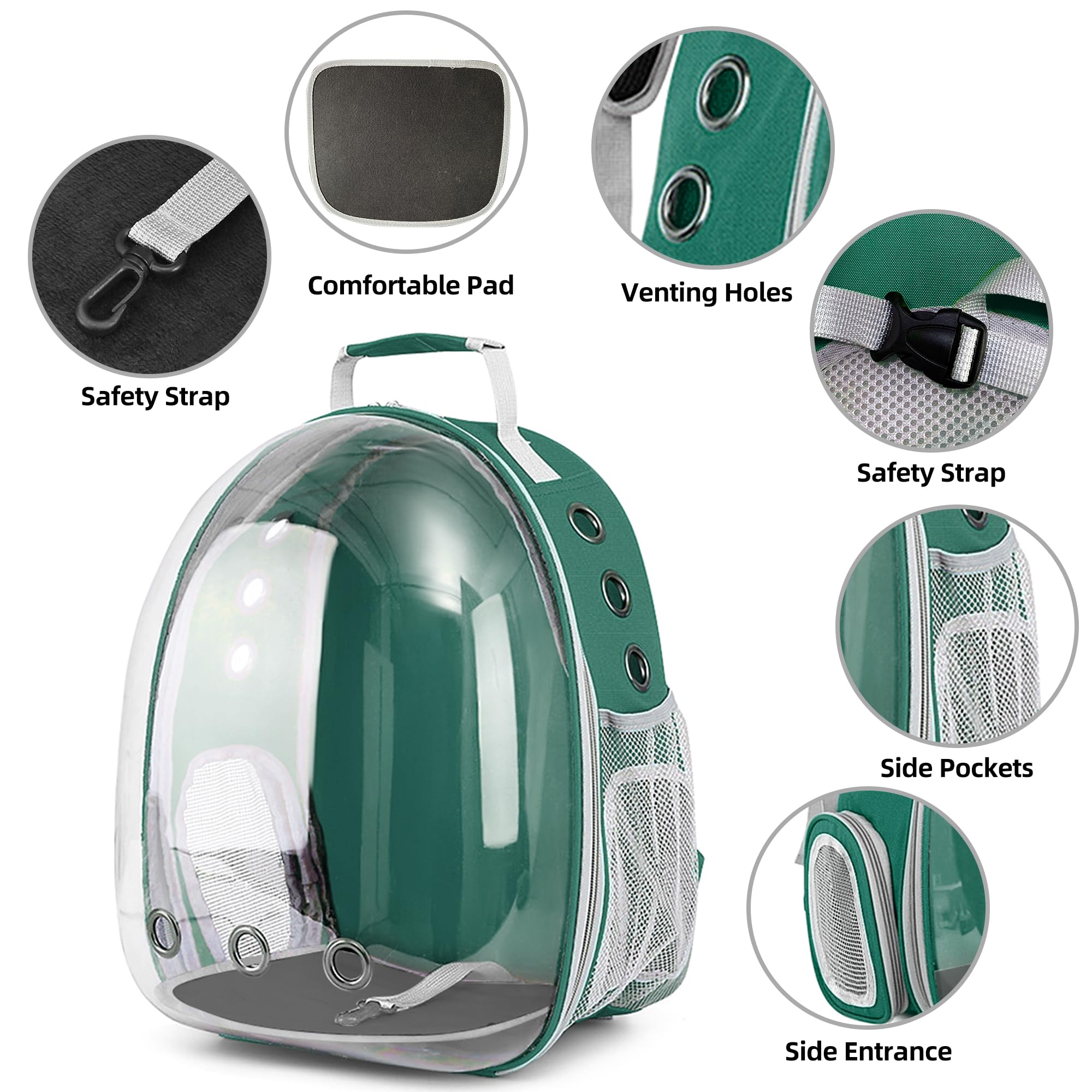 CYUNMYPL durable ABS and Oxford cloth exterior for outdoor durability.
