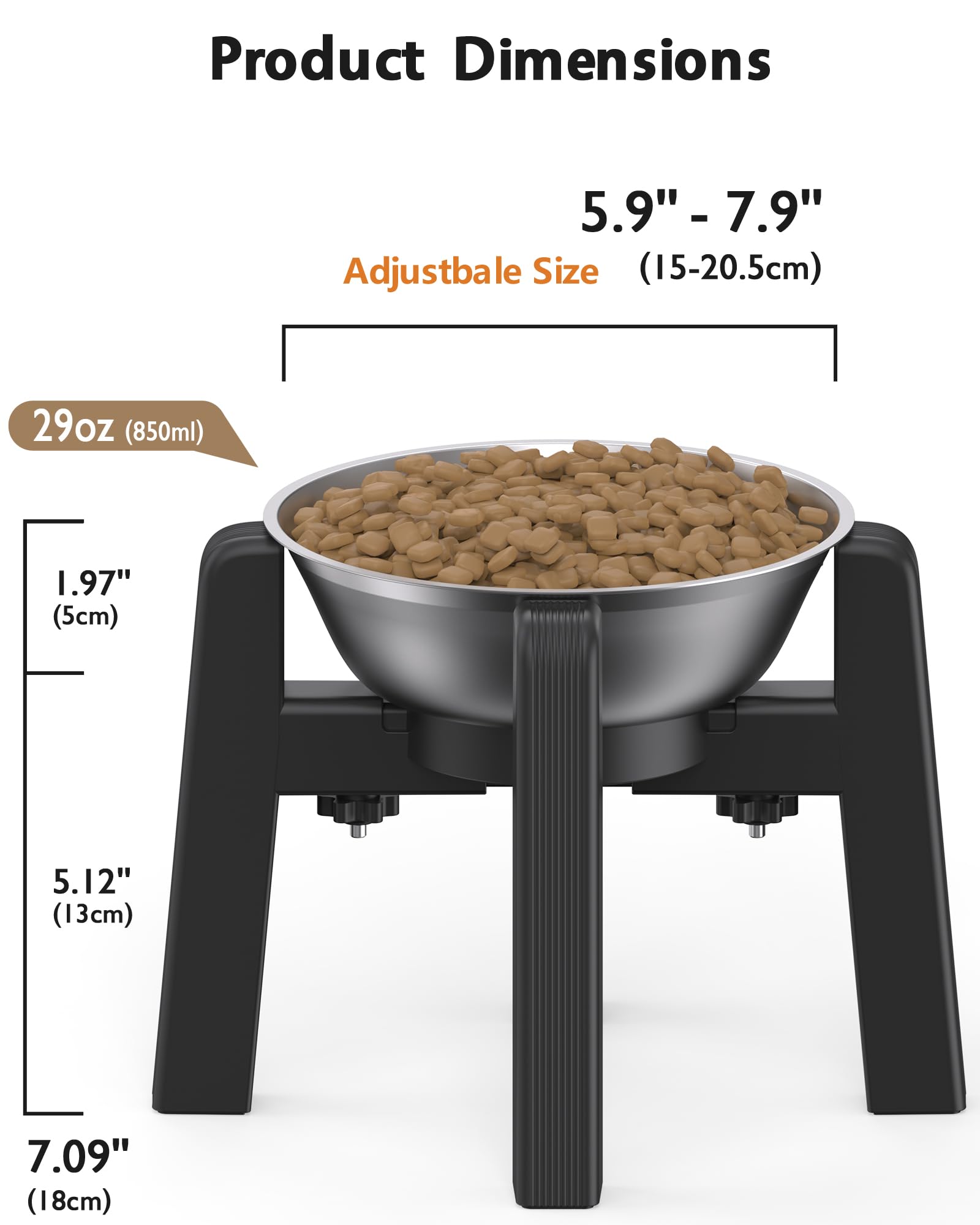 CZPET adjustable width feature enables a comfortable fit as pets grow.