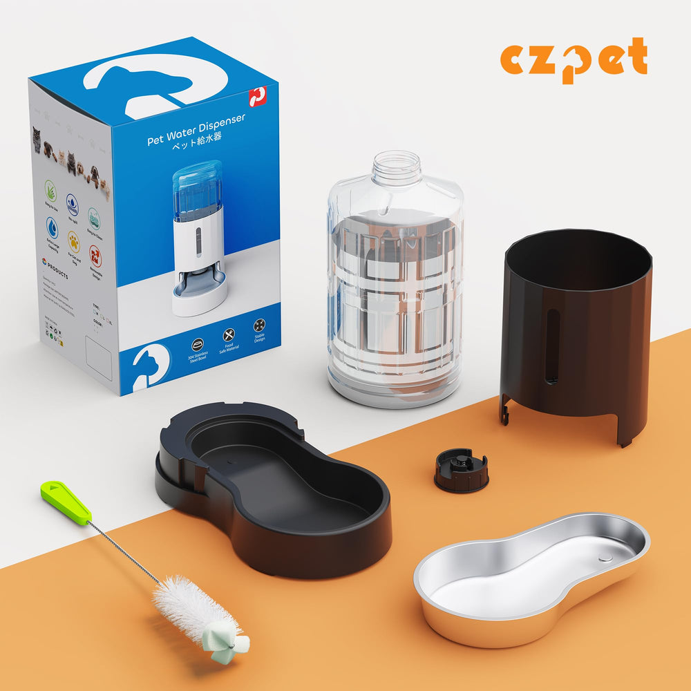 CZPET water-dispenser black exterior sleek design for homes.