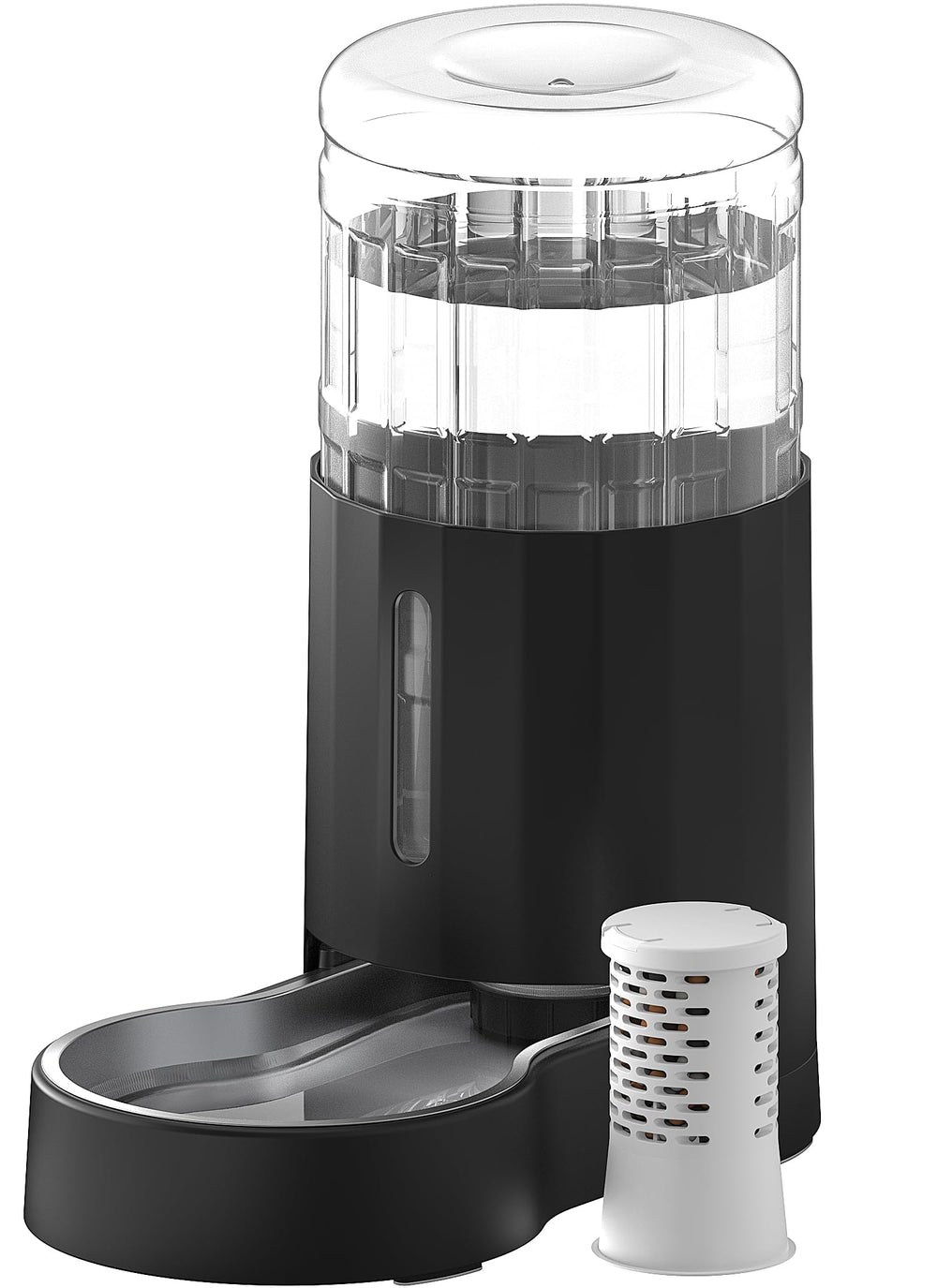 CZPET Automatic water dispenser front view highlighting large capacity for hassle-free pet hydration