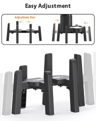 CZPET stand anti-slip-feet detail demonstrates stable footing during meals