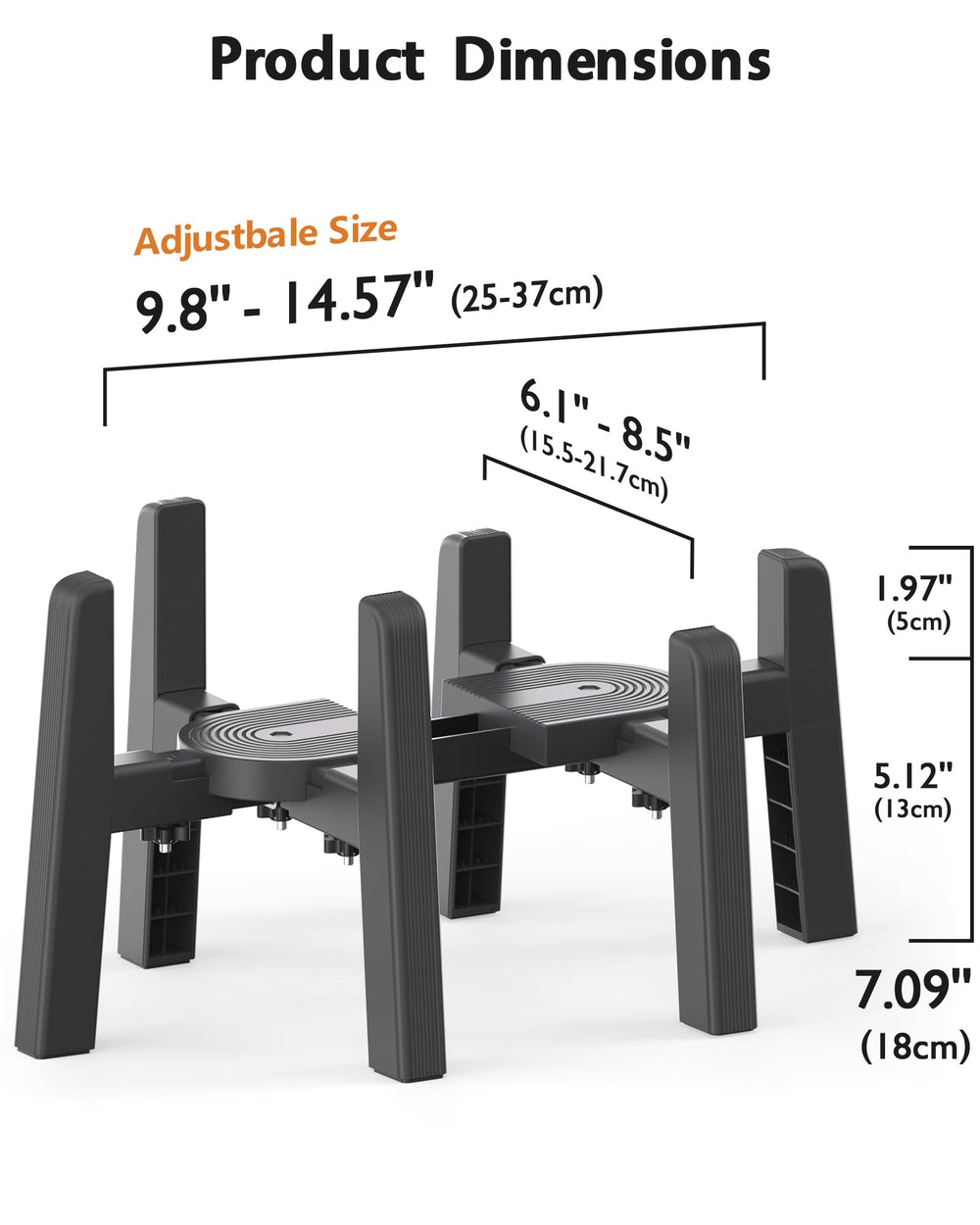 CZPET stand screw-tightened stability shot highlights secure setup