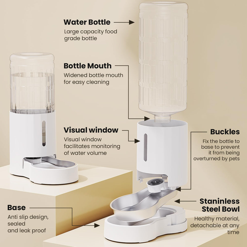 CZPET wide-mouth bottle and cleaning brush simplify internal cleaning.