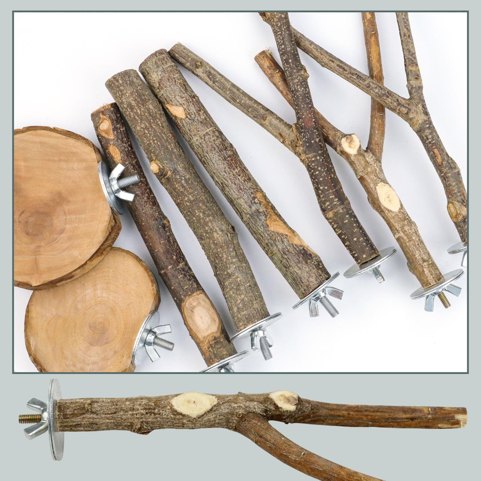 CZWESTC accesorios de jaula para aves, compatibles con jaulas estándar