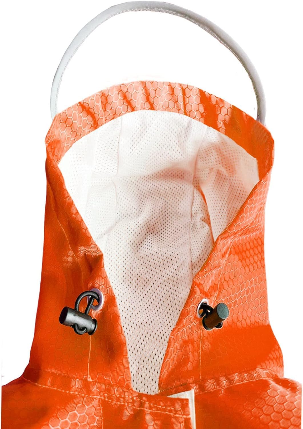 Dadanfly dog raincoat leash hole near neck area for easy leash use