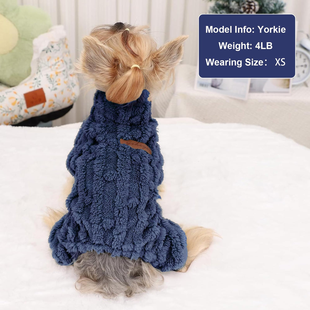 DaFuEn Chihuahua Yorkie clothes tiny breed friendly festive wear.