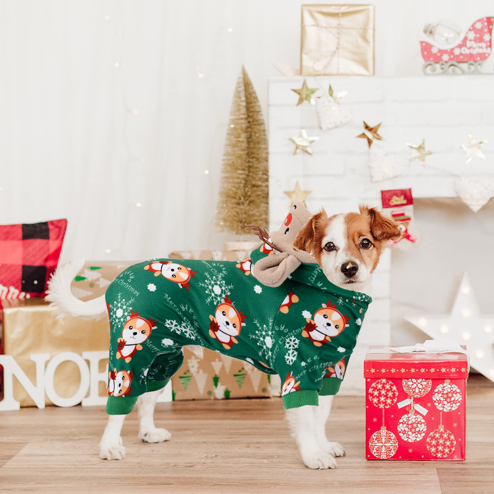 DaFuEn Christmas outfits suitable for many small-to-medium breeds