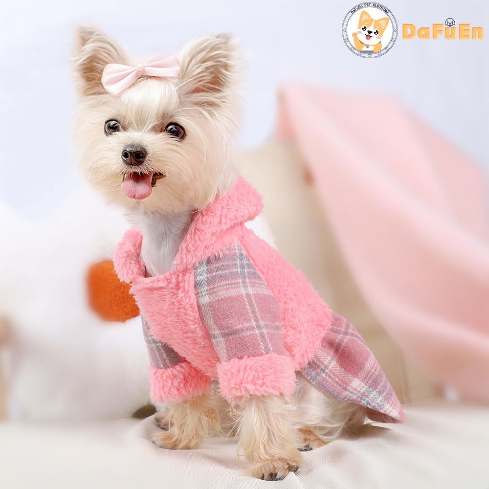DaFuEn size-chart image helps pick the perfect fit for tiny dogs