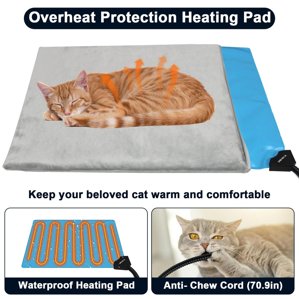 Dahivs Indestructible Heated Cat House escape door demonstrates safe exit during emergencies.