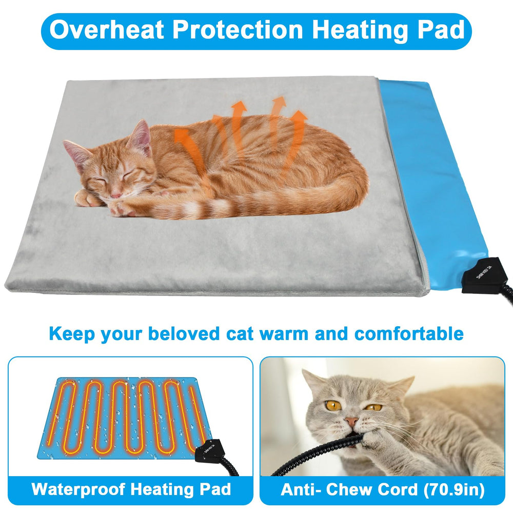 Dahivs Indestructible Heated Cat House escape door emphasizes safe egress from threats