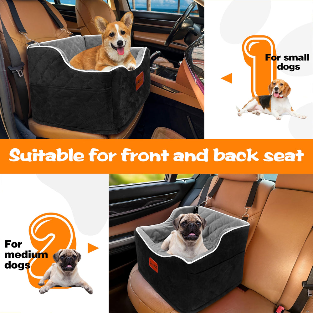 DAIIST removable washable cover keeps the car fresh after trips.