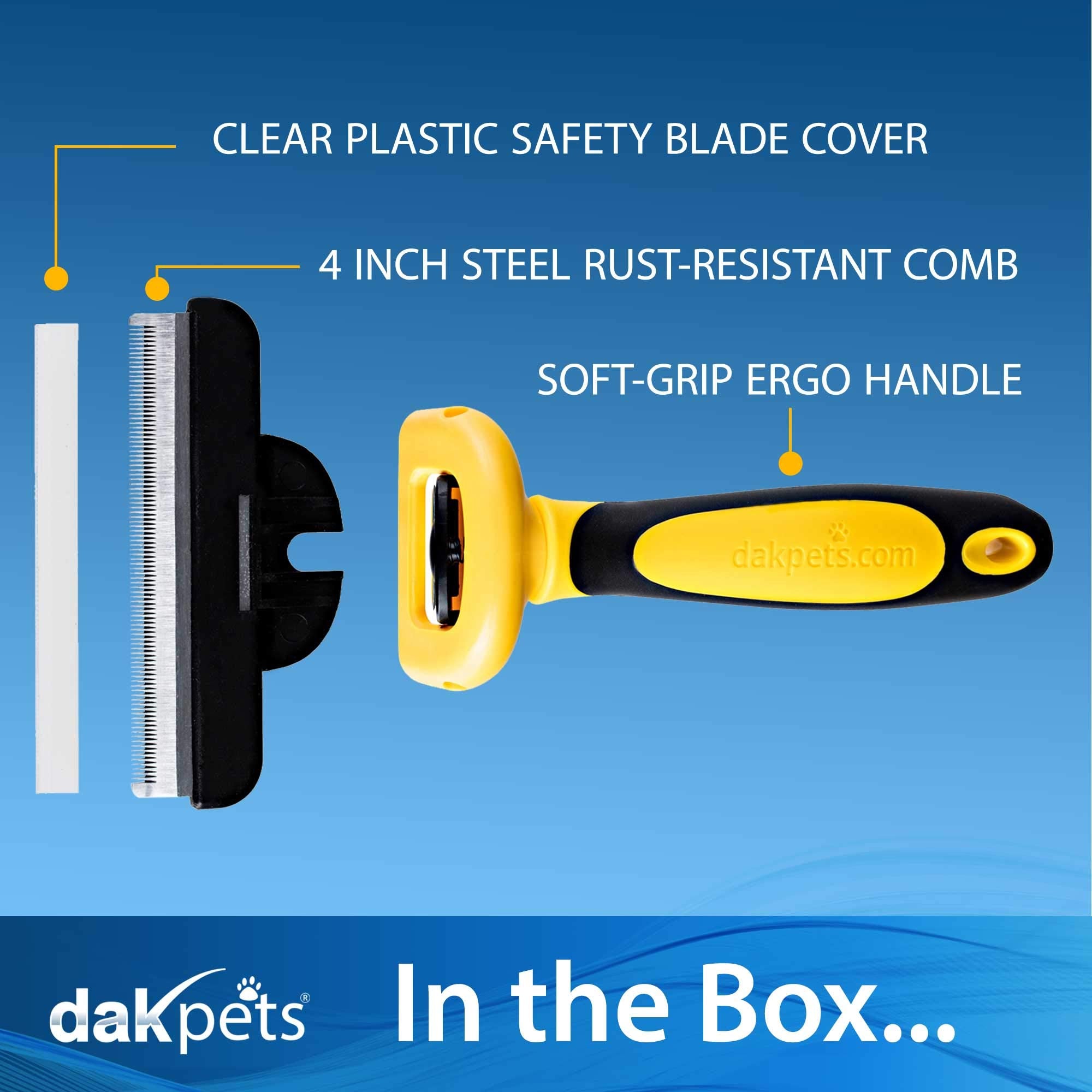 DakPets vet-approved seal assures trusted safety in pet grooming.