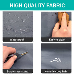 Dalema dog bed cover easy-to-clean surface for quick wipe-down after use.
