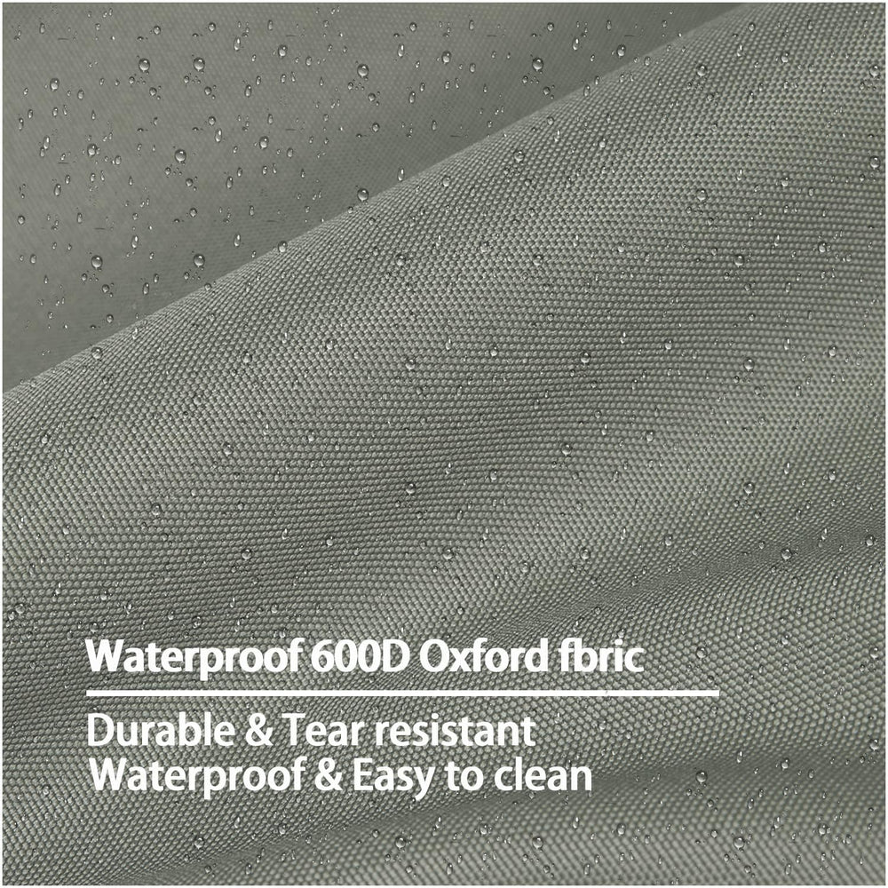 Dalema dog bed cover easy-clean surface resists hair and wipes clean.
