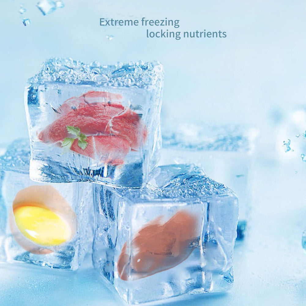 Dancing Tail serving-size duck cubes aid portion control for weight management.