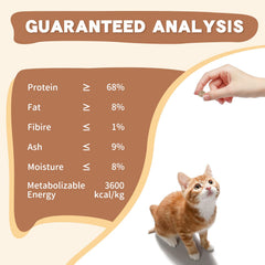 Dancing Tail freeze-dried duck cubes for training rewards and positive reinforcement.