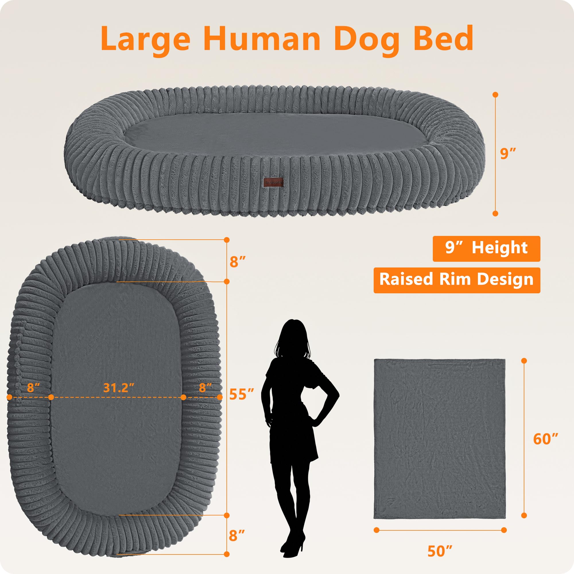 DANFOOZIO reversible-double-sided-mat warm and cool options.