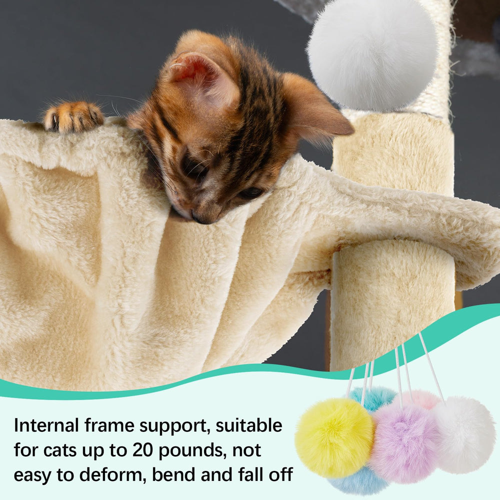 Dansydaisy 14-6-inch cat lounger diameter provides ample space for a comfy stretch.