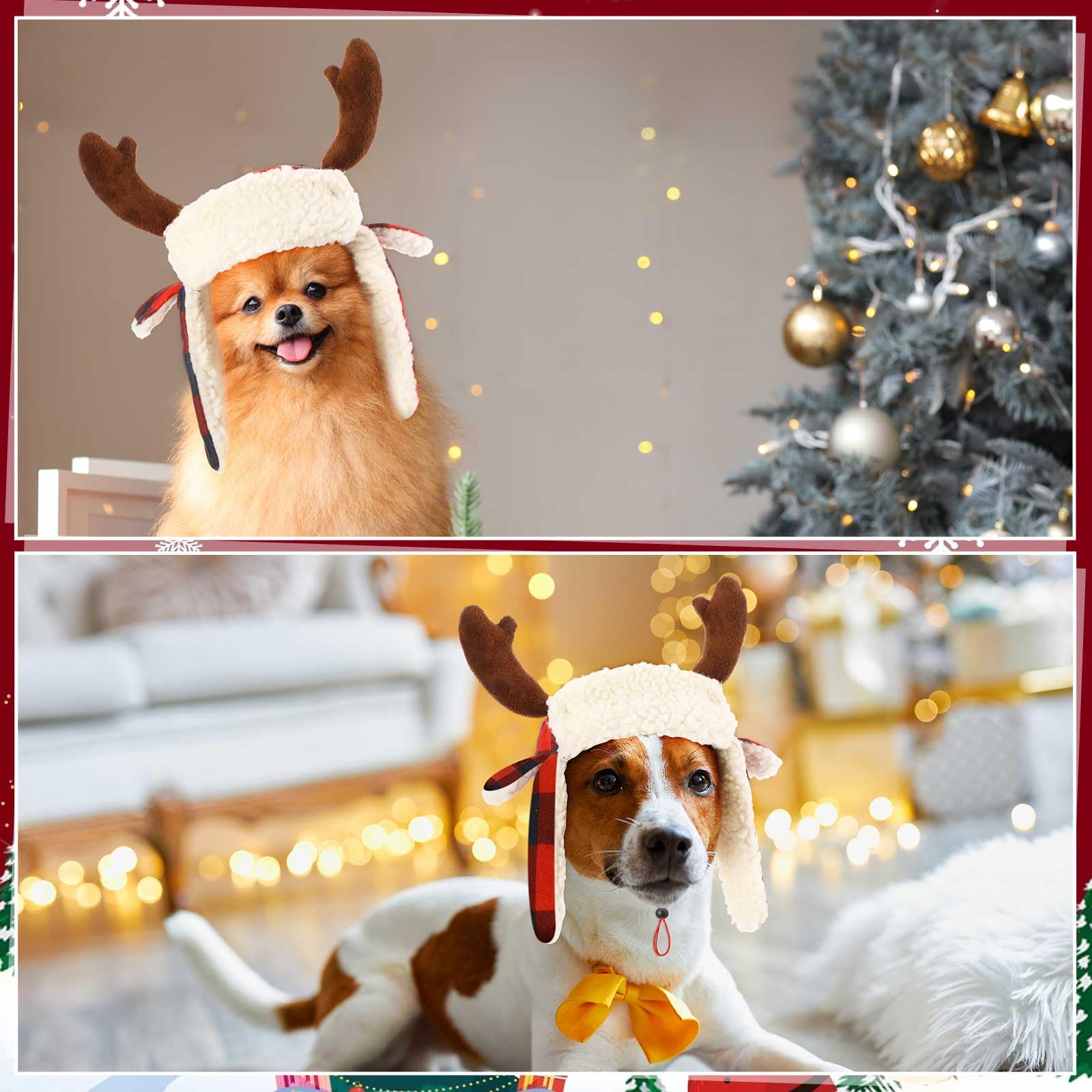 Dansydaisy soft cotton material hat for small to large dogs