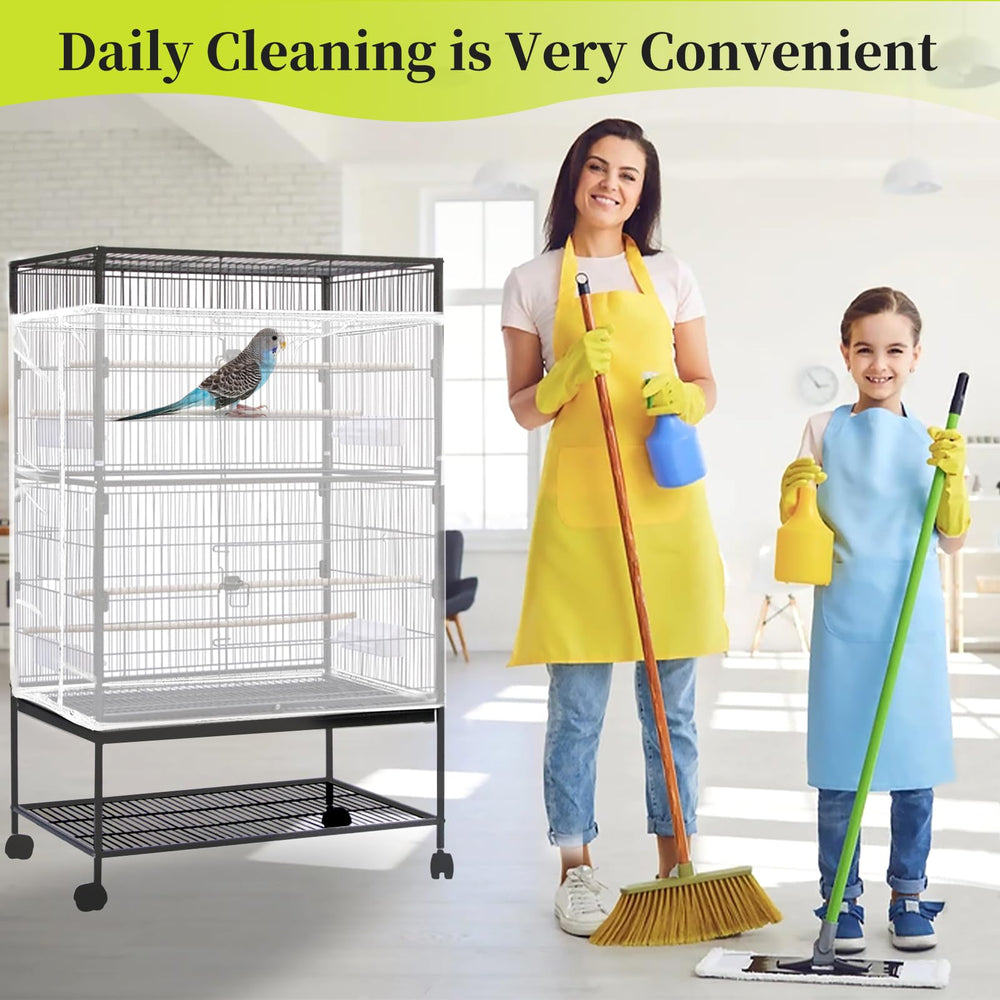 Daoeny jaulas compatibles para loros, periquitos y otras aves.