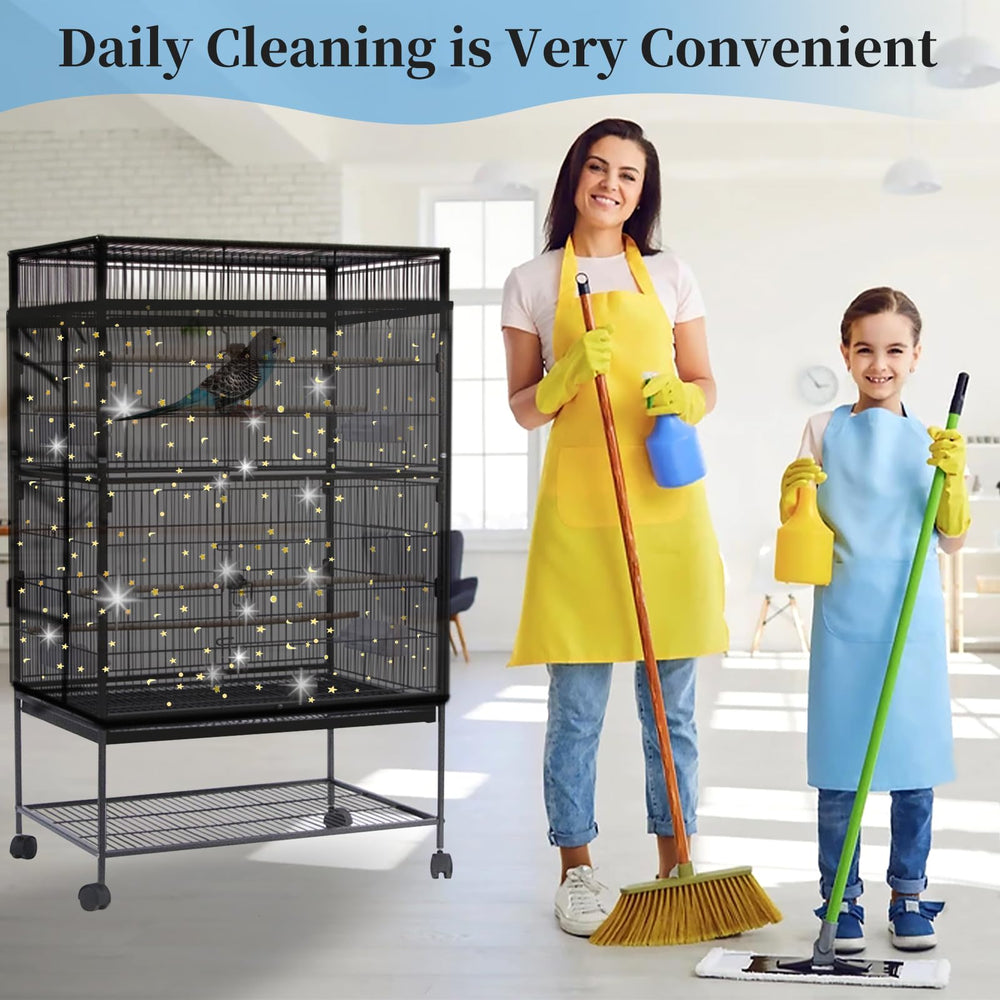 Daoeny seed catcher buckle and drawstring enable quick secure installation