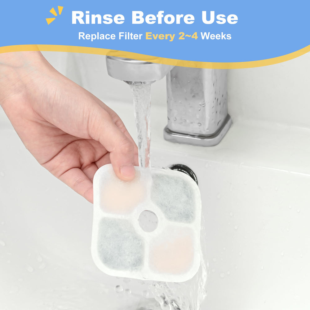 Daoxuan easy rinse before use supports quick, proper filtration performance.