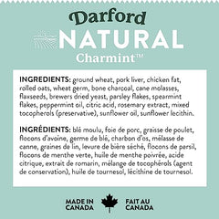 Darford Natural Charmint mini bone with charcoal for odor-neutralizing breath support
