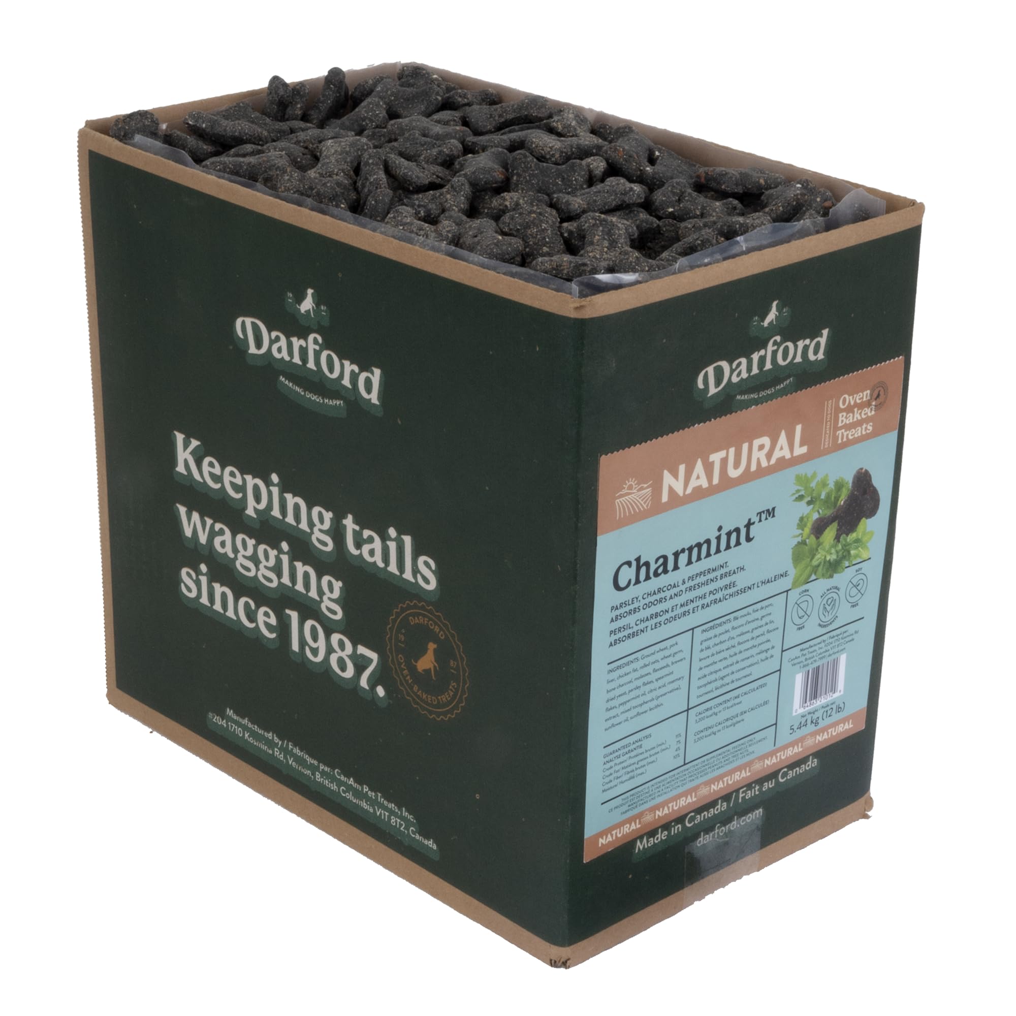 Darford Natural Charmint mini bone with parsley for fresher breath after meals