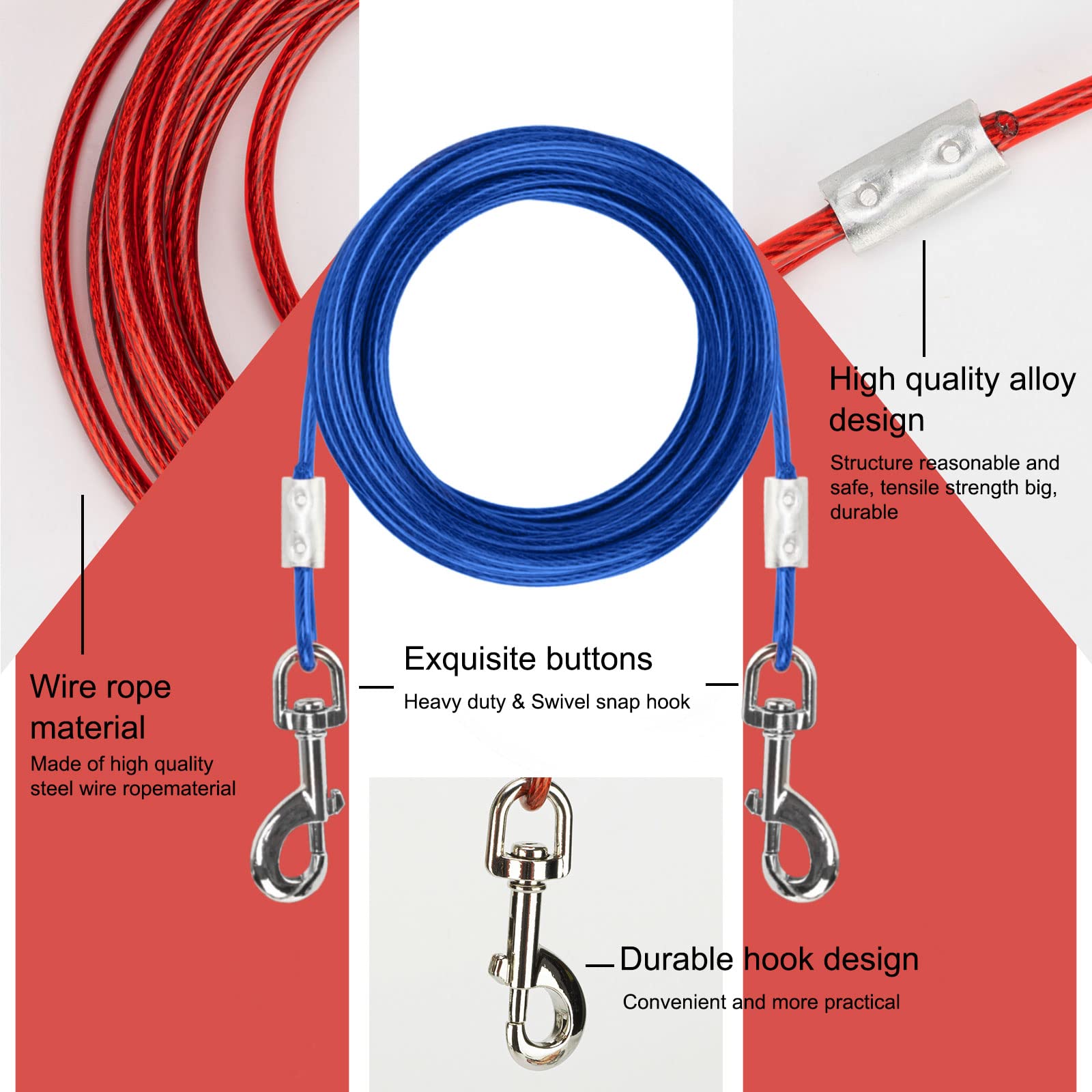 Darkyazi 25ft safe activity zone cable enables flexible play.
