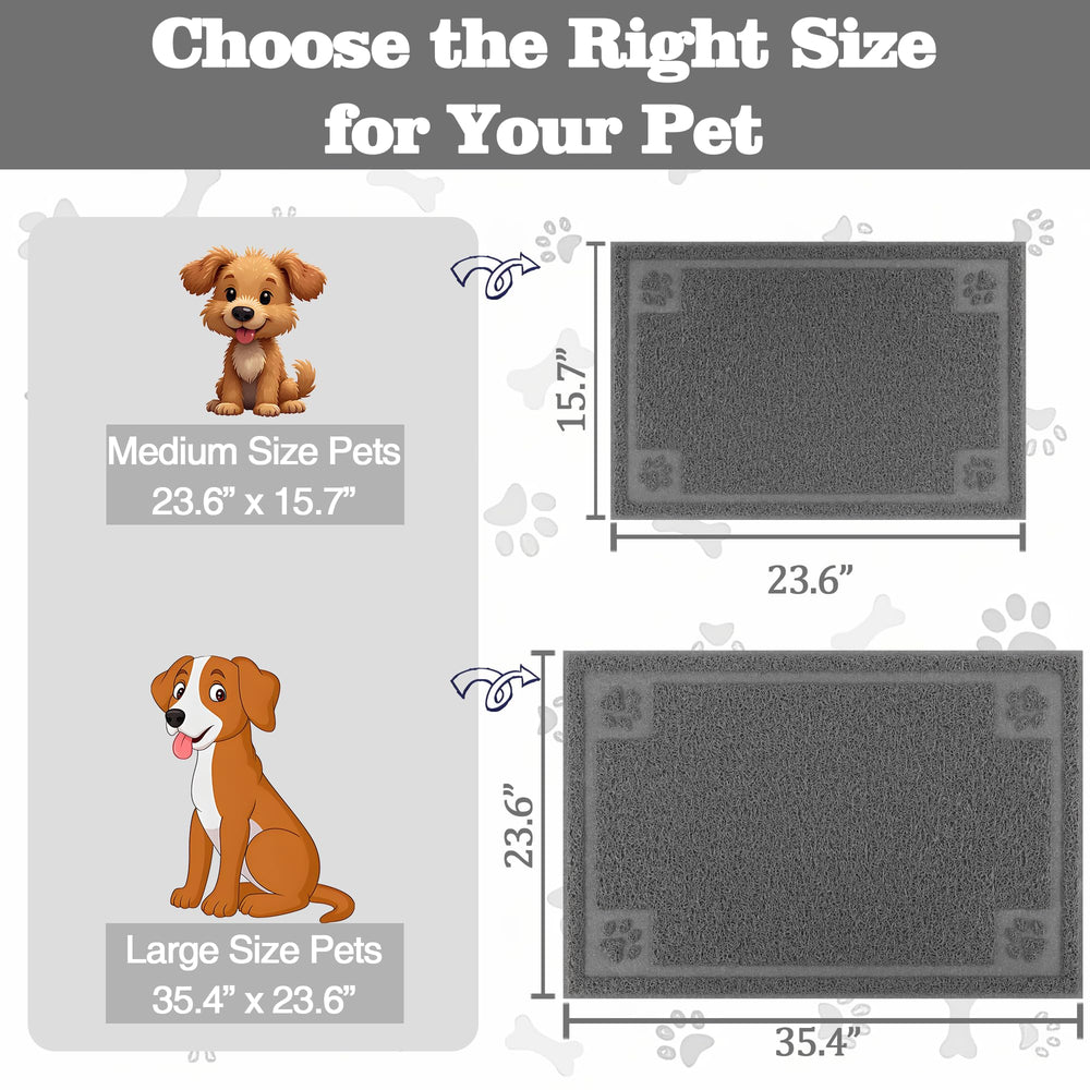 Darkyazi Pet Feeding Mat used for dogs and cats at feeding time