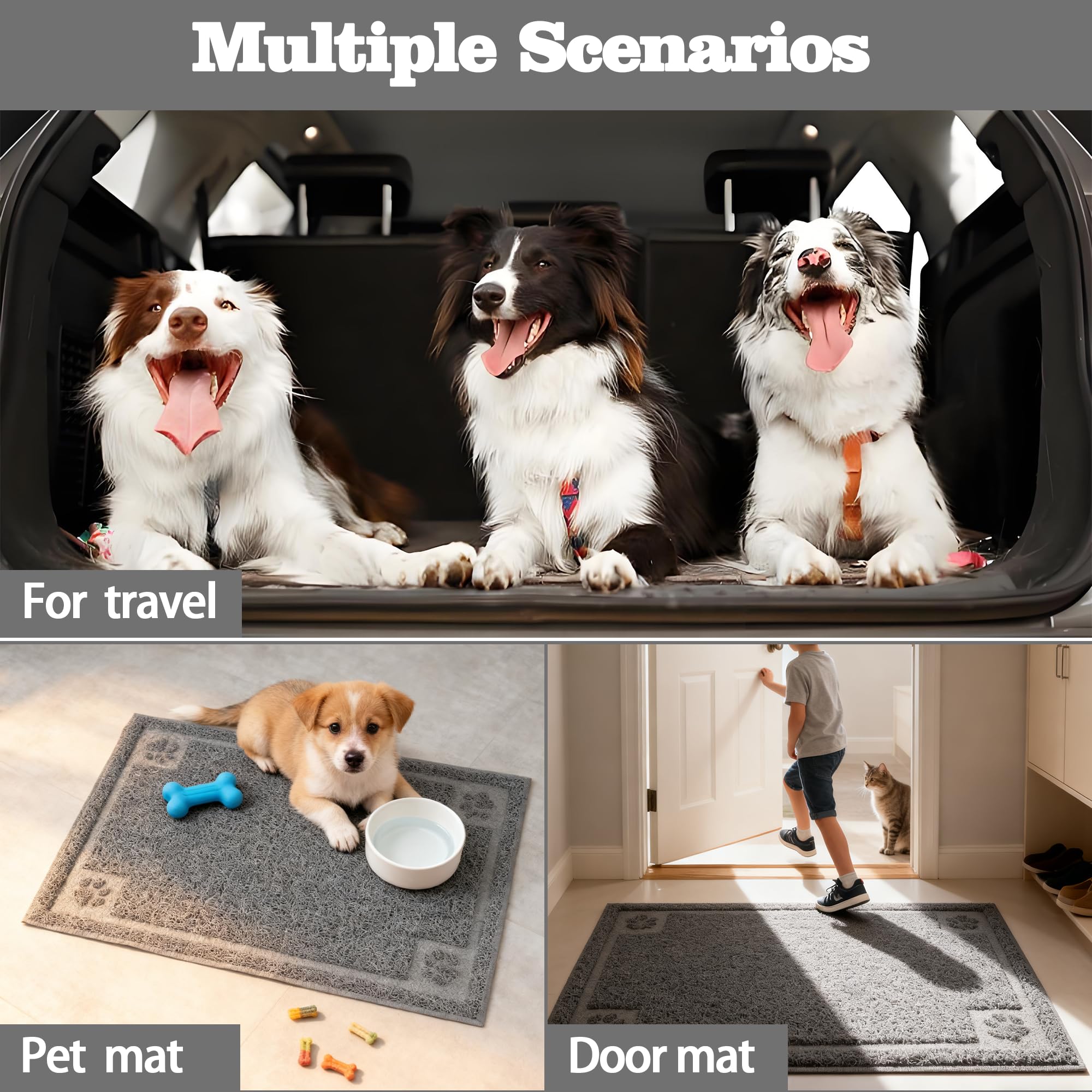Darkyazi Pet Feeding Mat soft durable PVC material suitable for pets