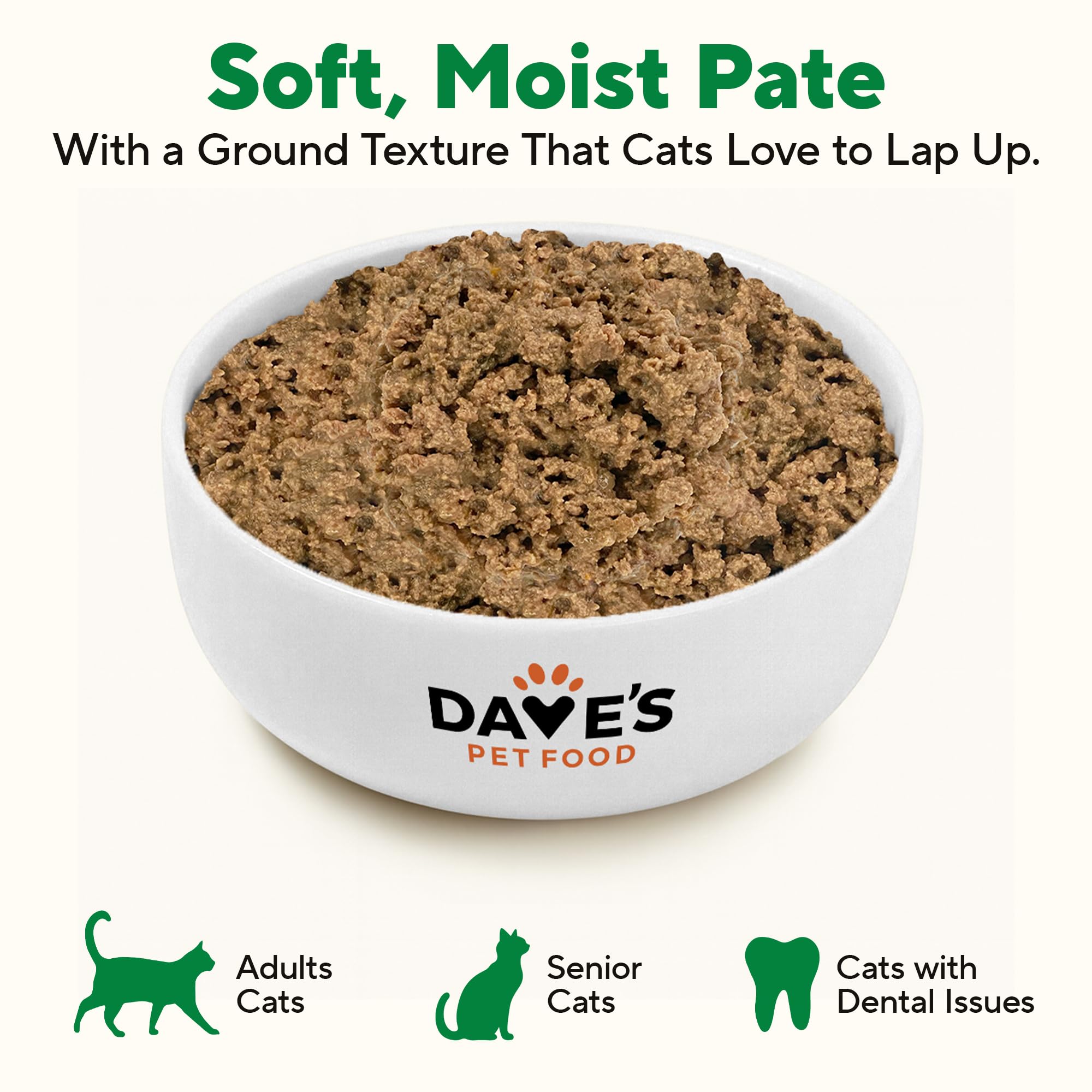 Dave's Pet Food feeding-directions-portion aids simple, consistent meals.
