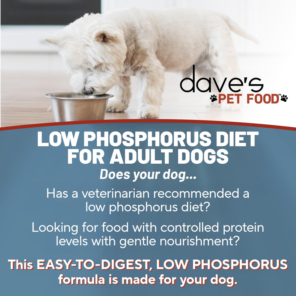 Dave's Pet Food Kidney Support Tuna Pate label closeup shows vet-formulated care.