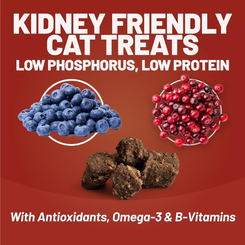 Fiber-rich prebiotic content promotes gut-friendly digestion in Dave's renal treats