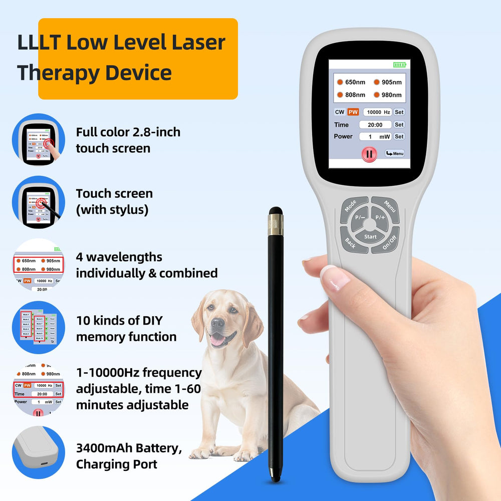 Dawfek therapy device battery-pack highlights long runtime for uninterrupted sessions.