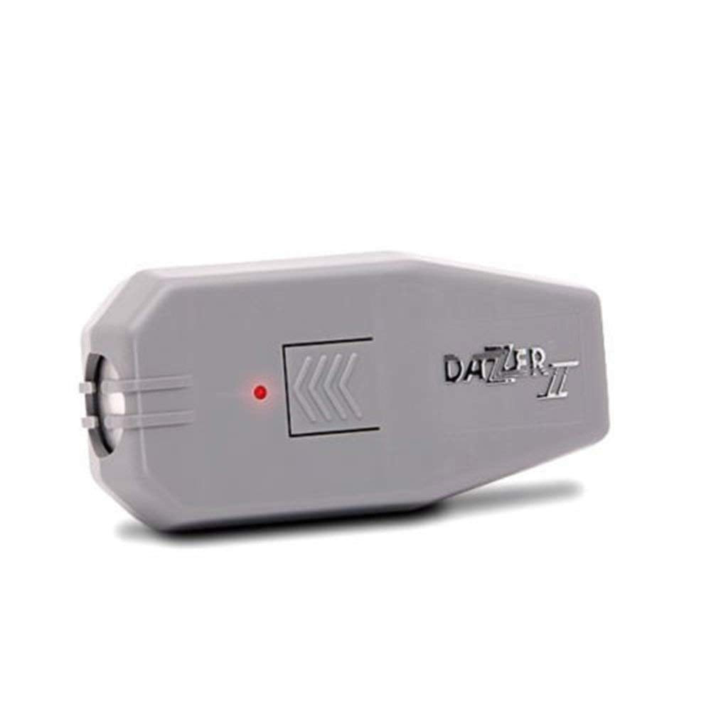Dazzer Dog Dazer II ultrasonic emitter close-up showing the sound device for deterrence.