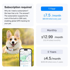 DBDD Dog GPS Tracker Virtual Fence alerts when your dog leaves safe area