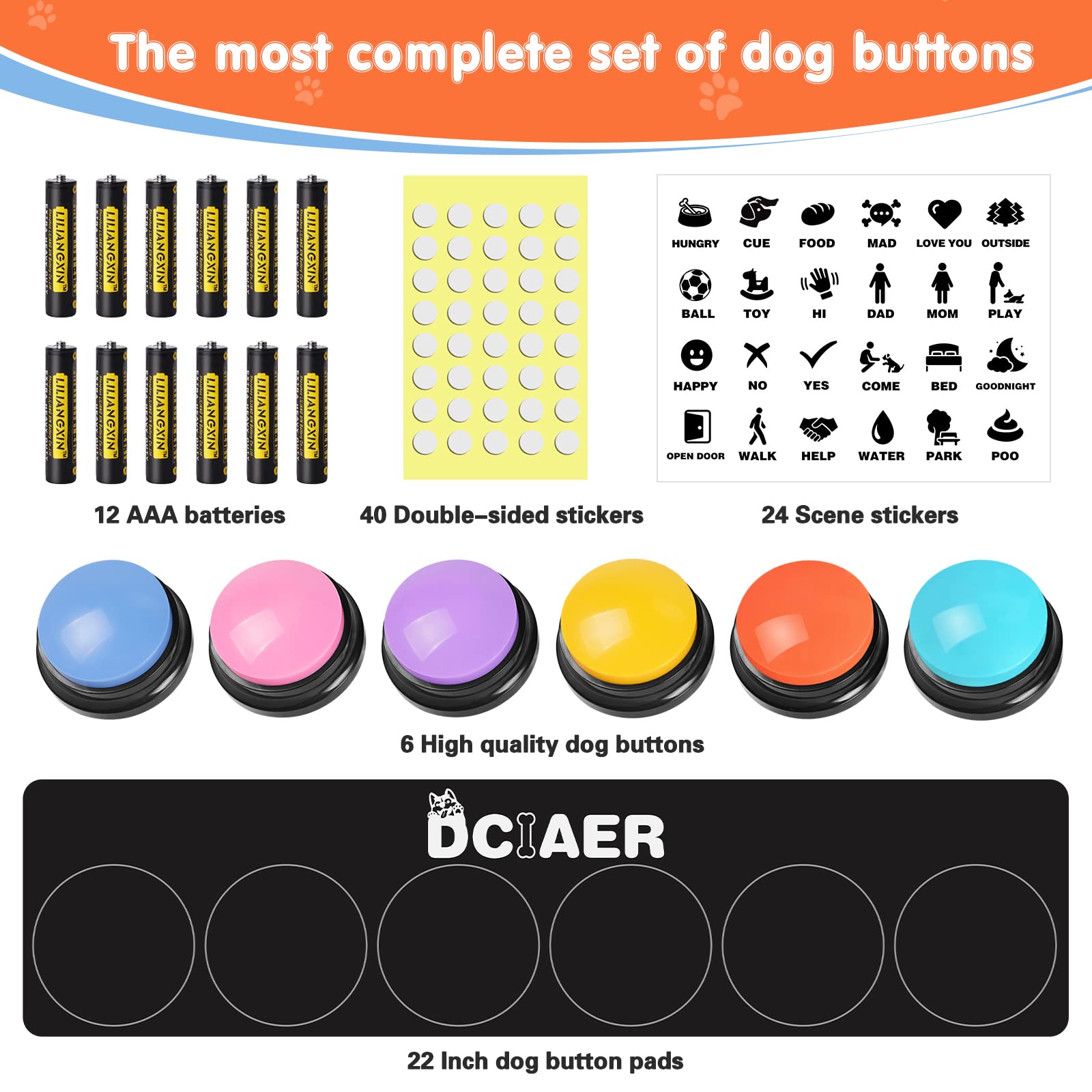 DCIAER aaa-batteries-pack provides long-lasting power for extended play sessions