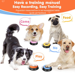 DCIAER-dog-button-mat keeps buttons organized for easy sessions.