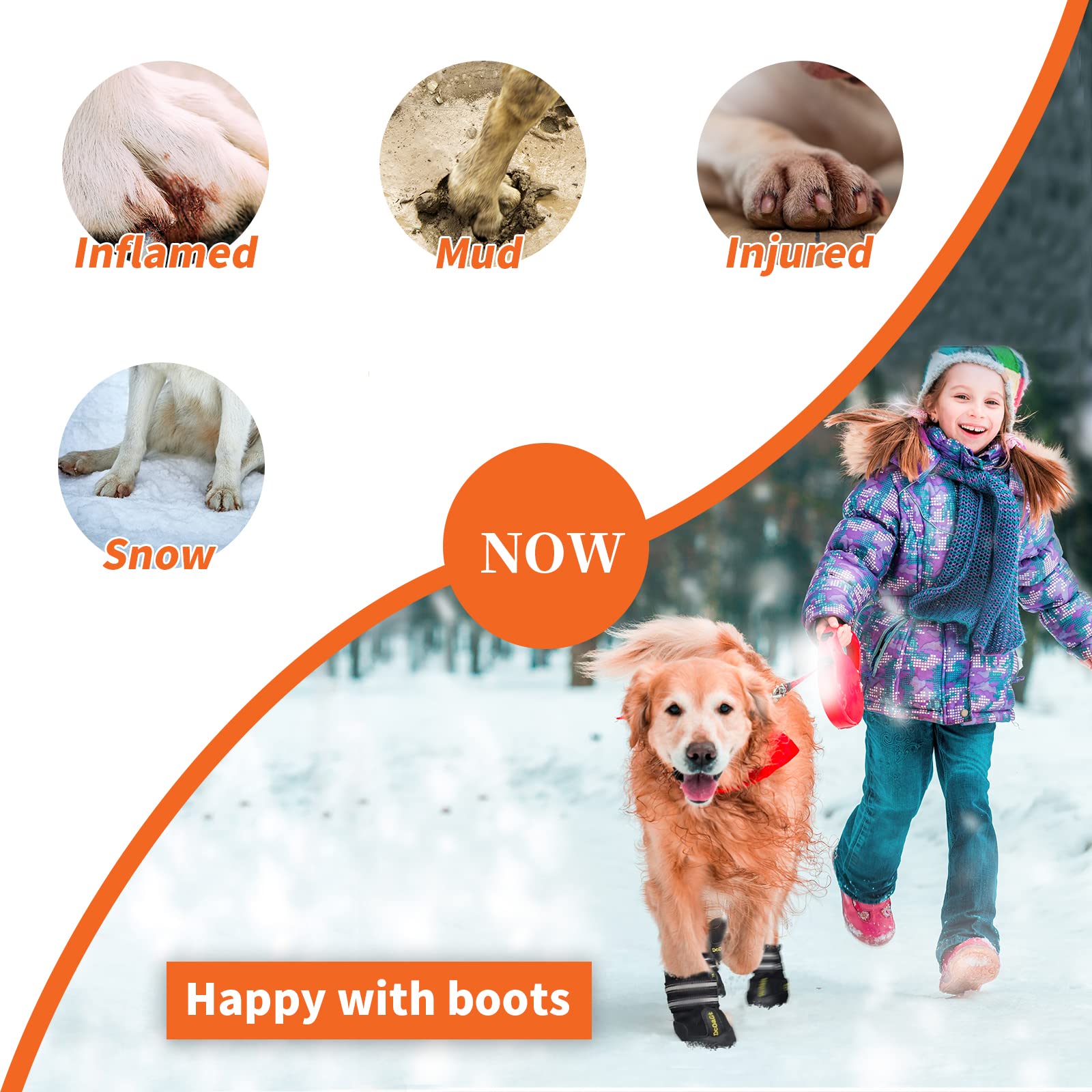 DcOaGt easy-on-off adjustable-strap design secures a snug fit.