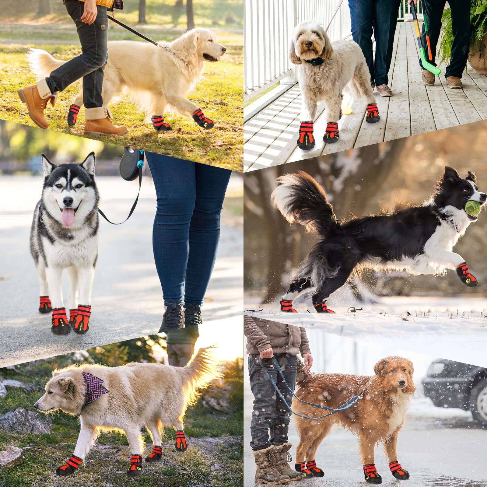 DcOaGt breathable sole keeps paws cool during summer hikes.