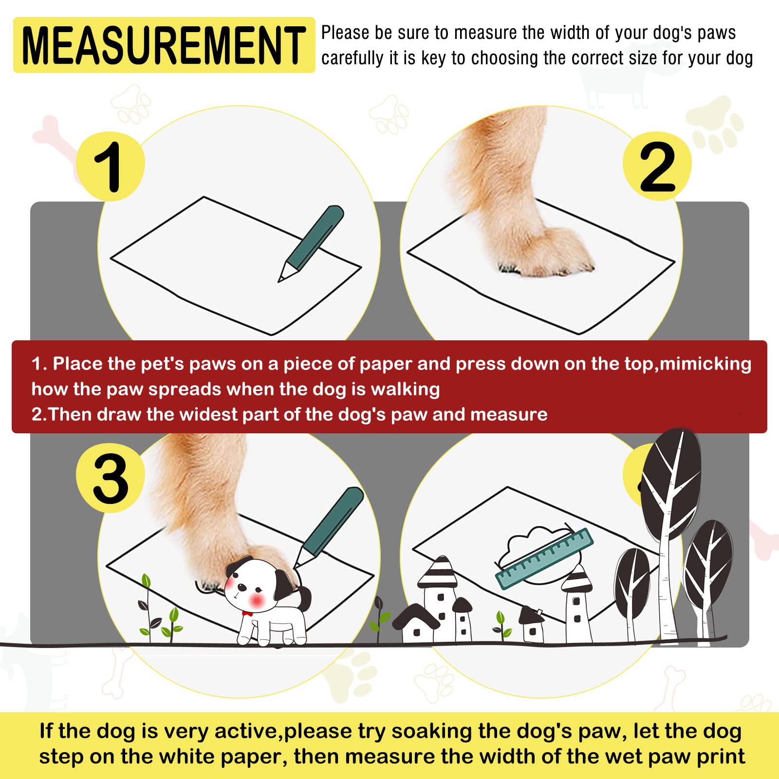 DcOaGt size 9 booties safeguard paws from snow, ice, and sharp debris.