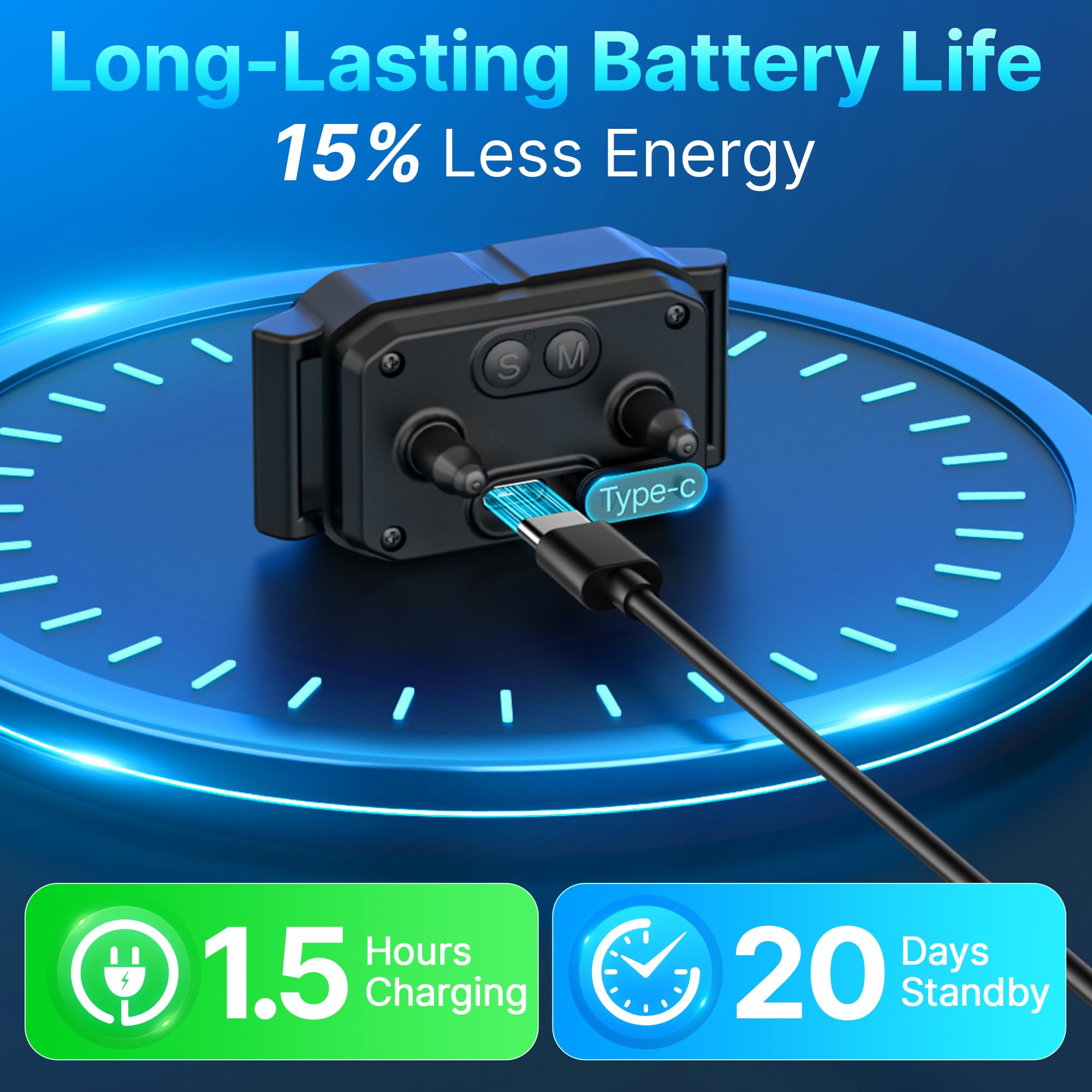 DcvPlan PL30 long battery life up to 20 days on a charge