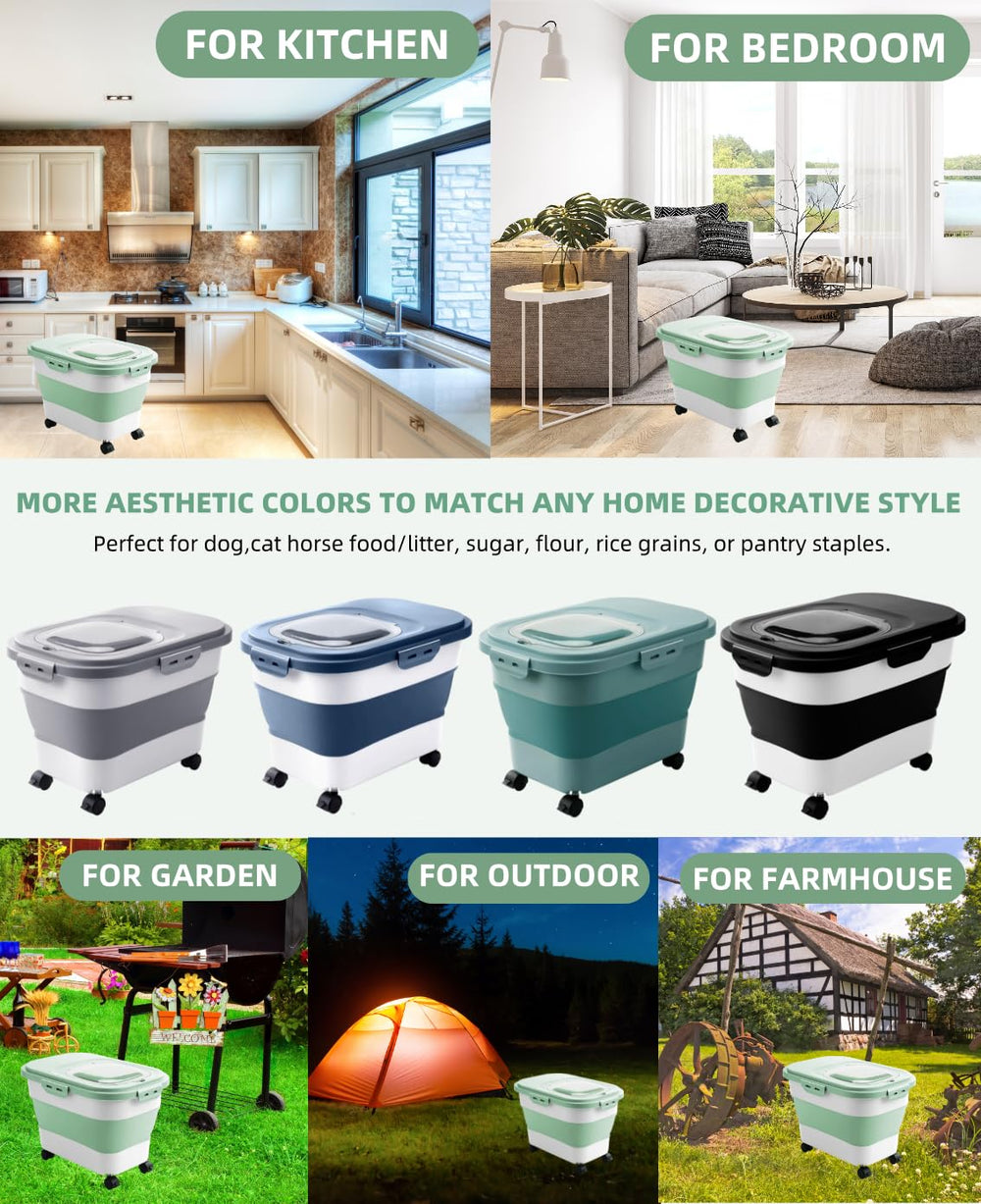 DDMOMMY dog-food-container in picnic-use shows on-the-go feeding convenience.