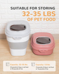 DDMOMMY wheels make moving the container around the kitchen effortless.