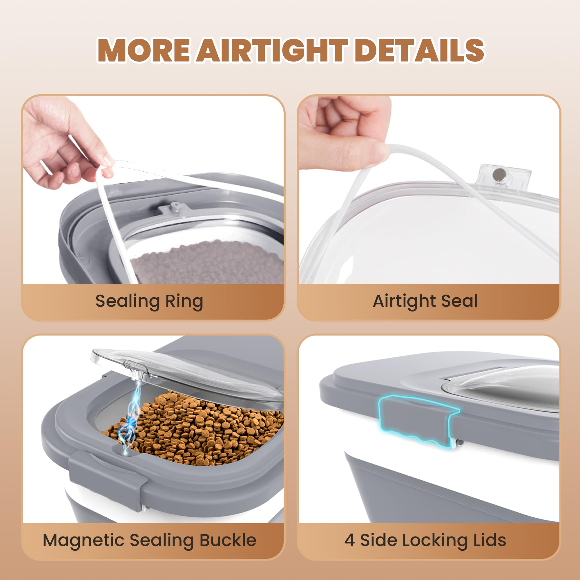 DDMOMMY folded storage bin compact for cabinet or hanging storage