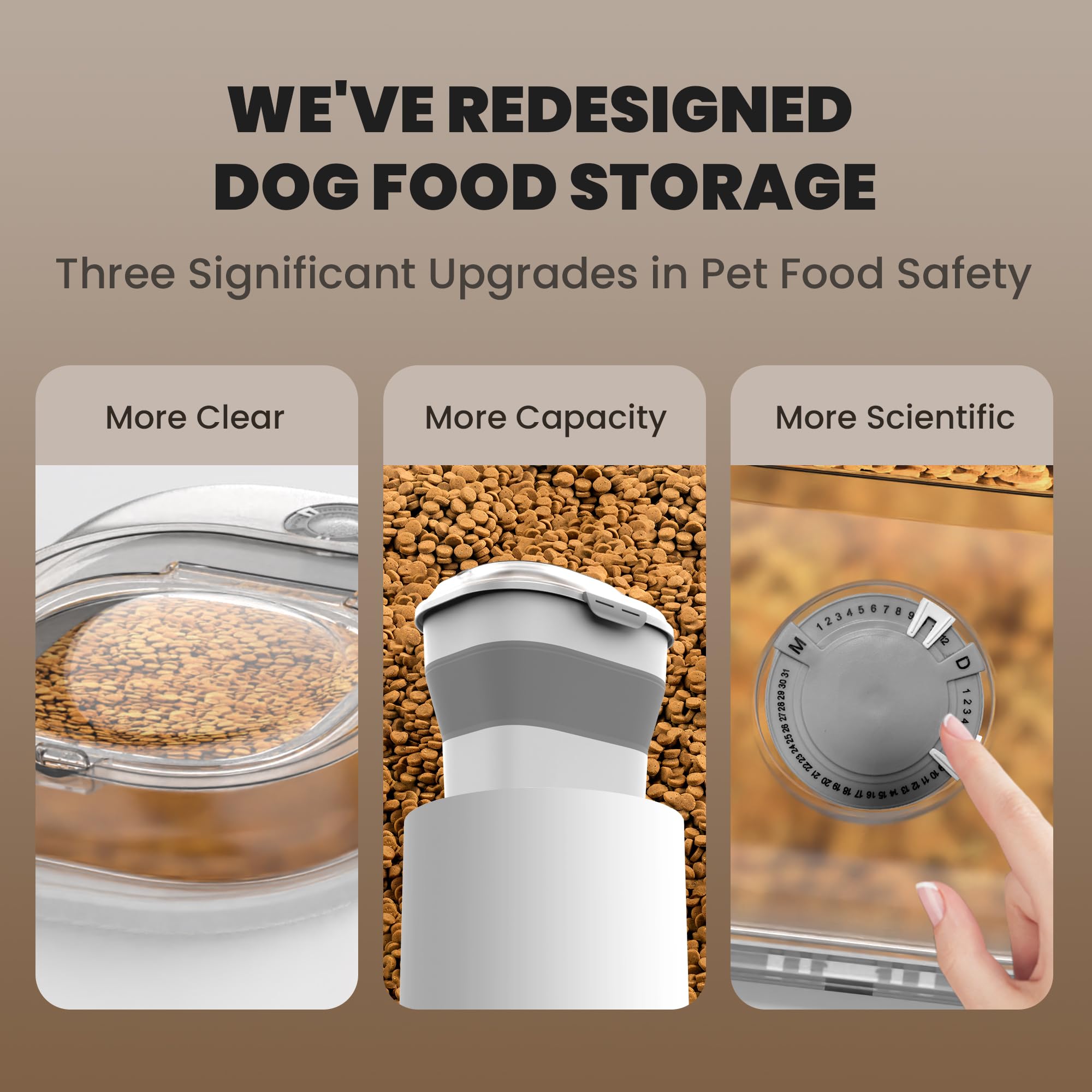 DDMOMMY included-scoop-and-2-containers for convenient serving.