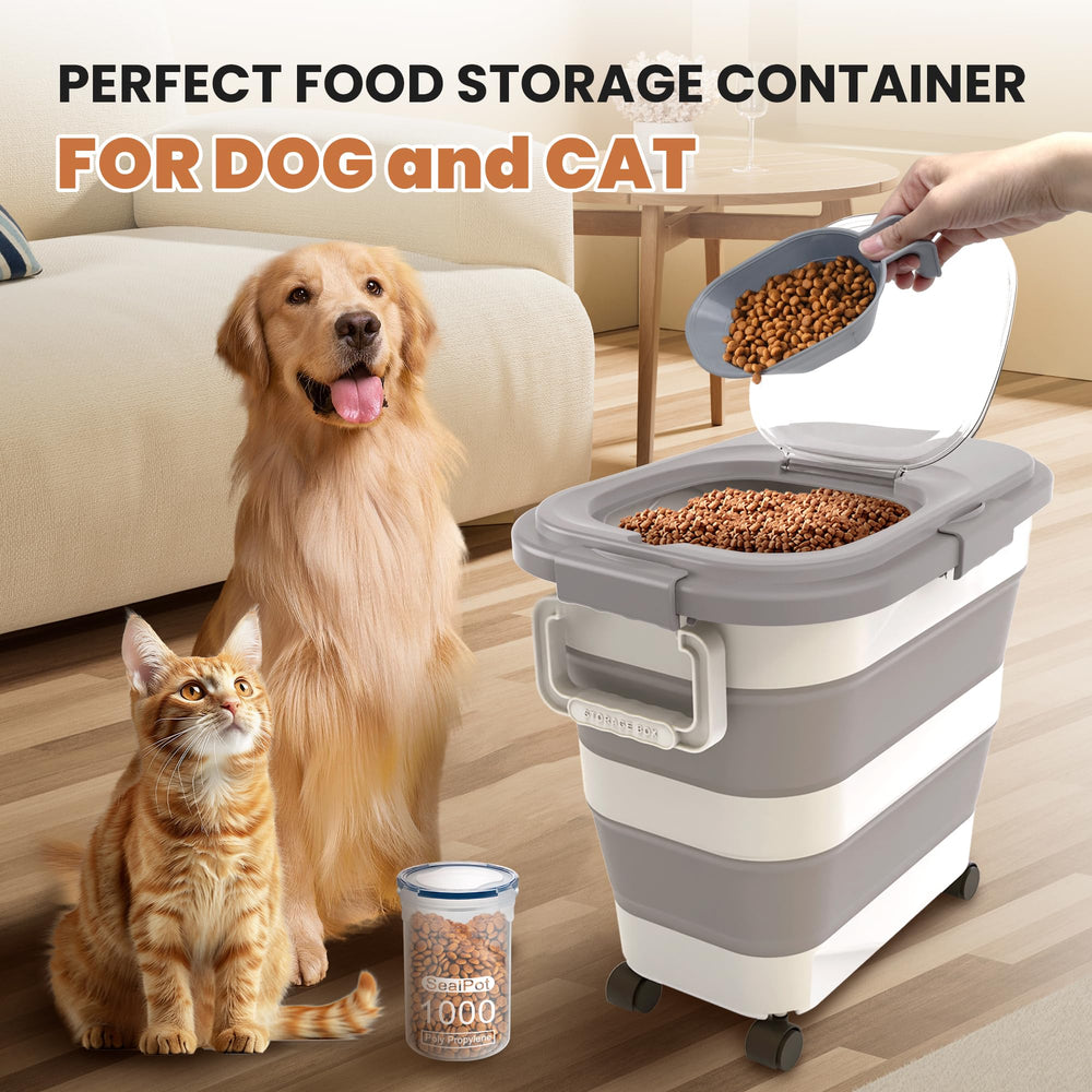 DDMOMMY versatile storage for pet and household items beyond dog food