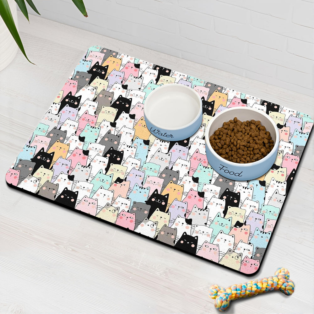 DDPODNQAK Great for travel or outdoor feeding to protect floors.
